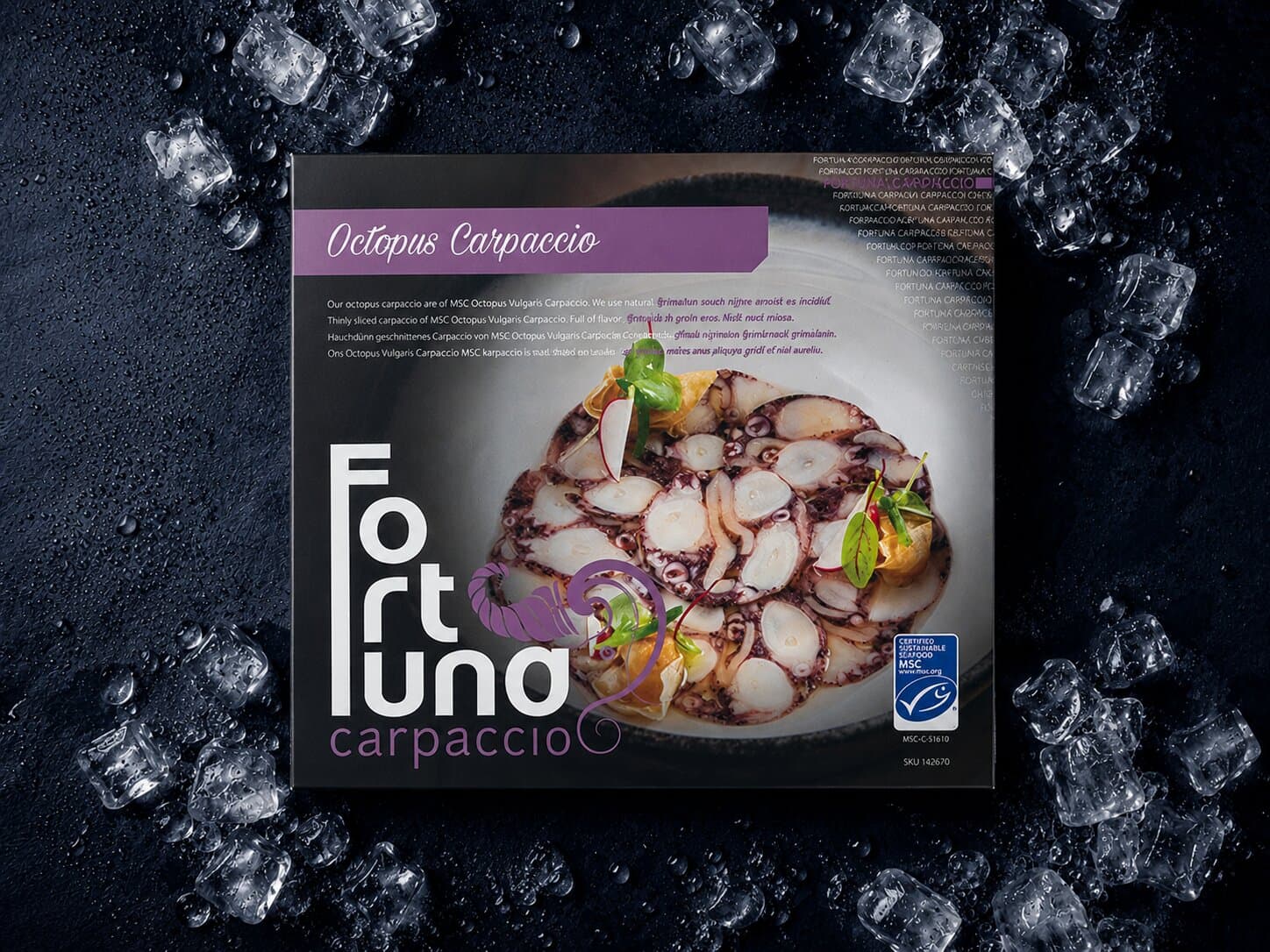 Carpaccio hobotnica 400 g